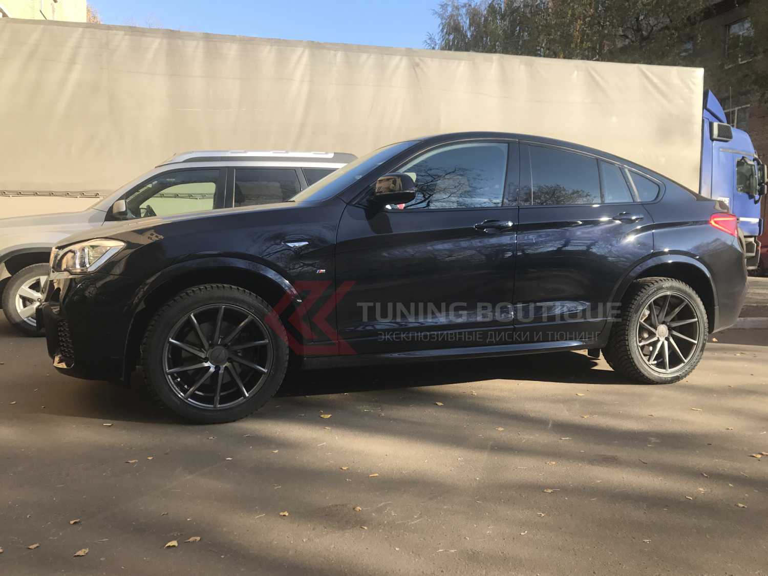 BMW X4 на 19" дисках Vossen CVT Gloss Graphite фото 2